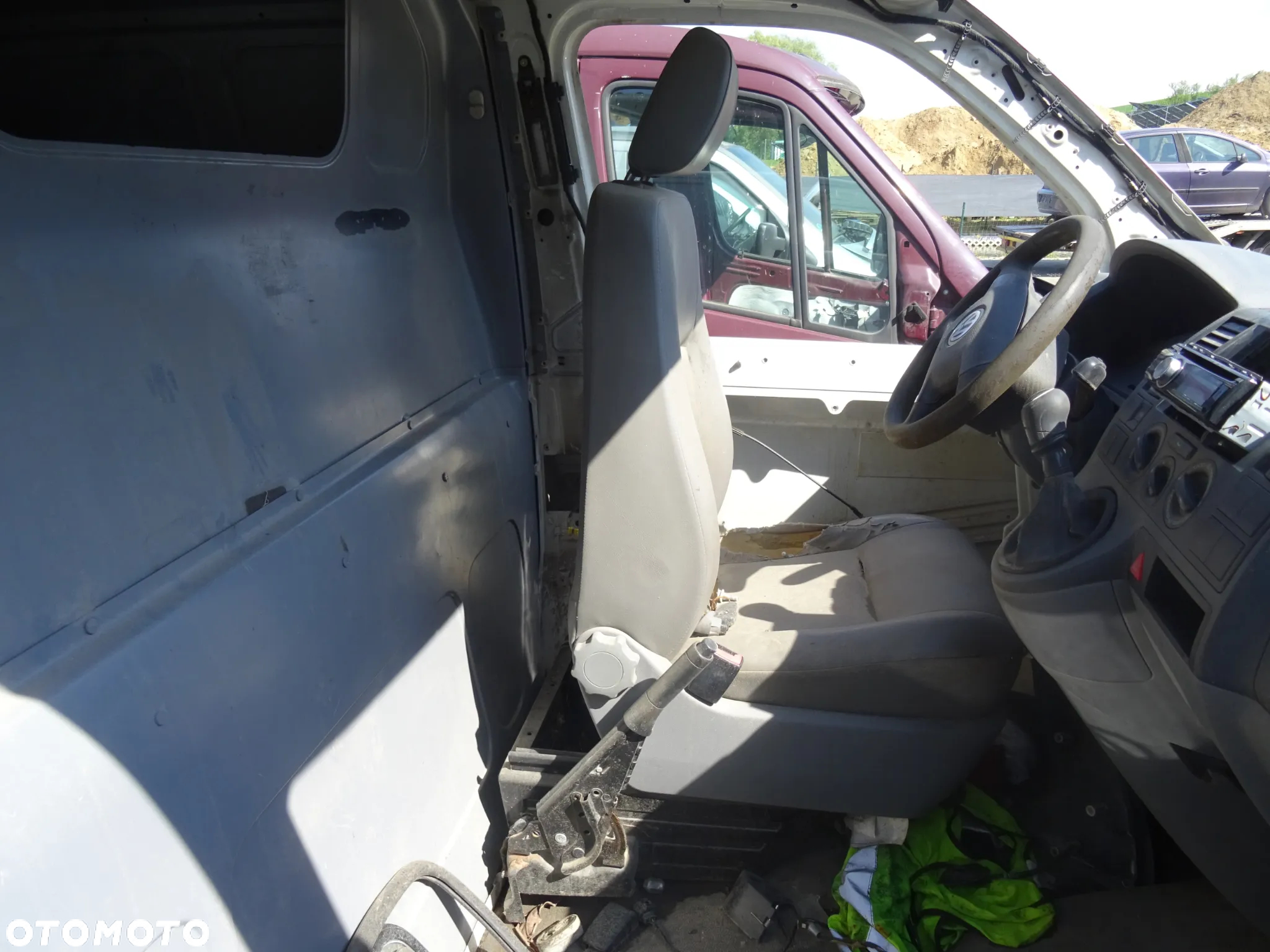 Volkswagen Transporter T5 1.9 TDI AXB na części maska zderzak błotnik drzwi - 5