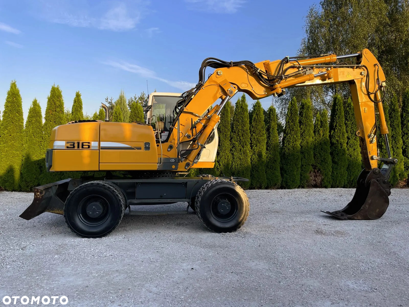 Liebherr A316 LIFT A316-2 LITRONIC / NOWY MODEL / ZADBANA Z NIEMIEC / PIĘKNY STAN / ORYGINAŁ / 312 314 / 900 315 / 313 316 / 914 918 / CAT - 37