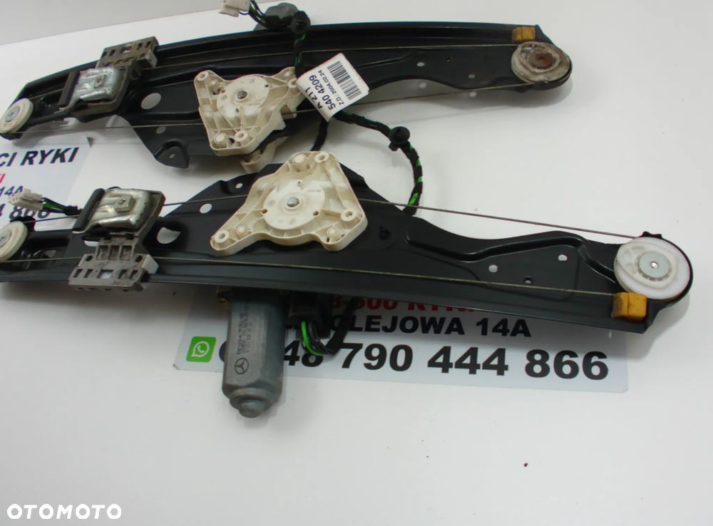 Mercedes E Klasa W211 Mechanizm podnoszenia szyby tył prawy lewy - 2
