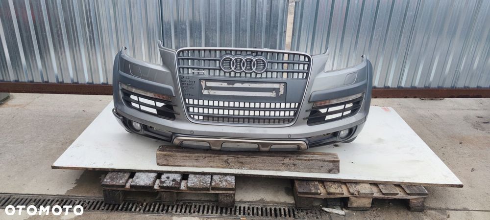 ZDERZAK PRZÓD AUDI Q7 4L CROSS OFF ROAD SPRYSKI PDC LY7G KOMPLET ORYGINAŁ ! - 1