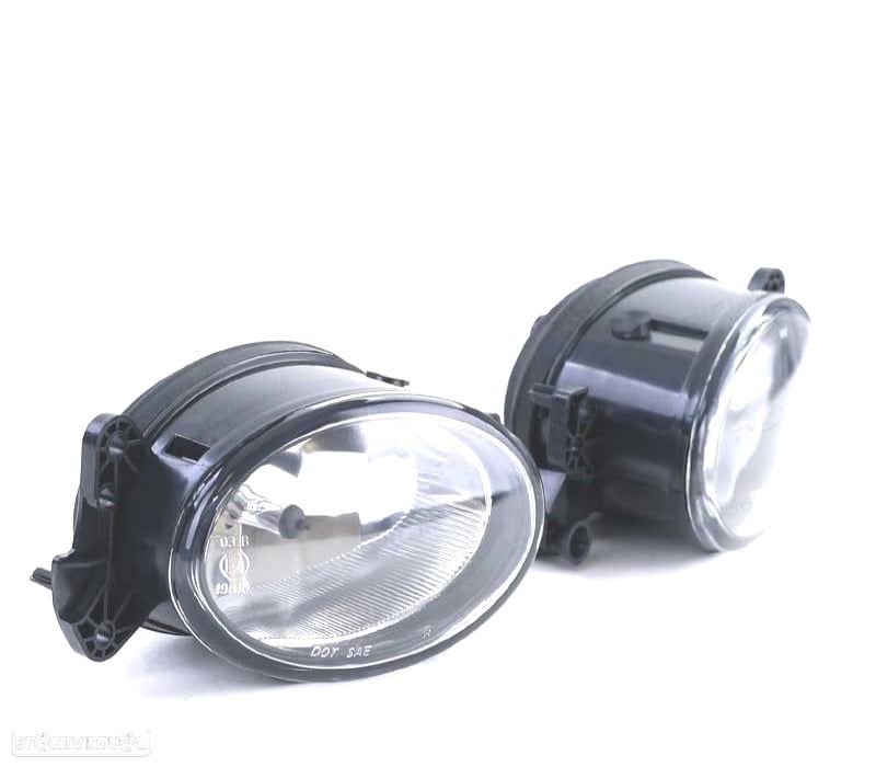 FARÓIS DE NEBLINA MERCEDES CRISTAL CLARO - 4