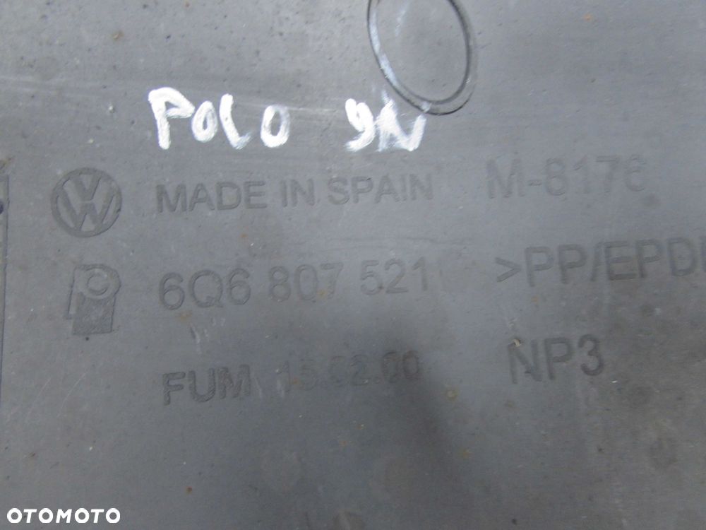 VW POLO IV 9N 01-05 ZDERZAK TYL KPL LA5F - 8