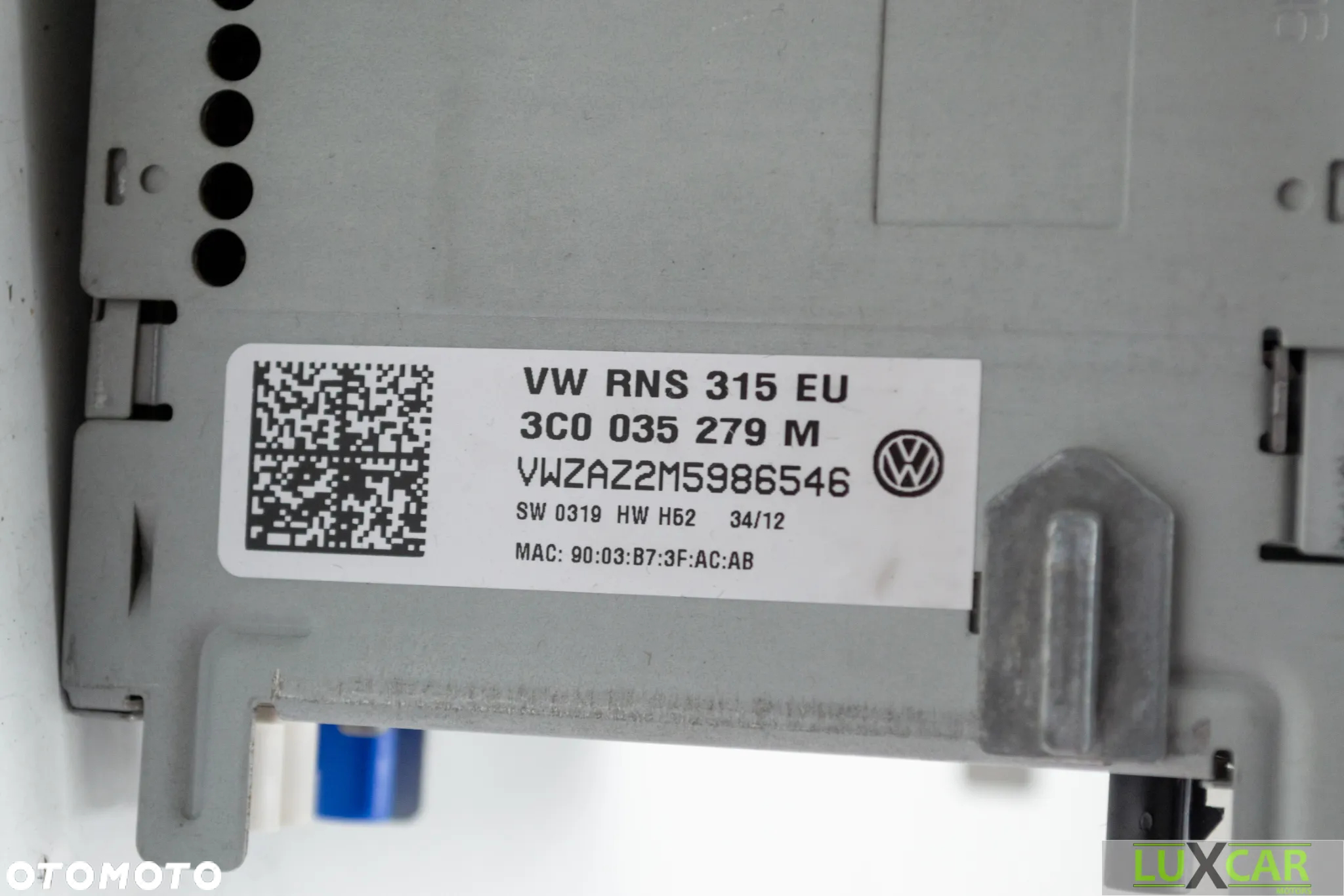 VW PASSAT B7 RADIO ODTWARZACZ MP3 MULTIMEDIA 3C0035279M GORLICE - 7