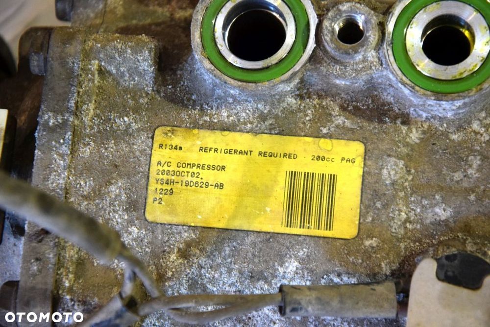 Ford Fusion 02-12 1.4 1.6 Kompresor sprężarka klimatyzacji YS4H-19D629-AB - 2