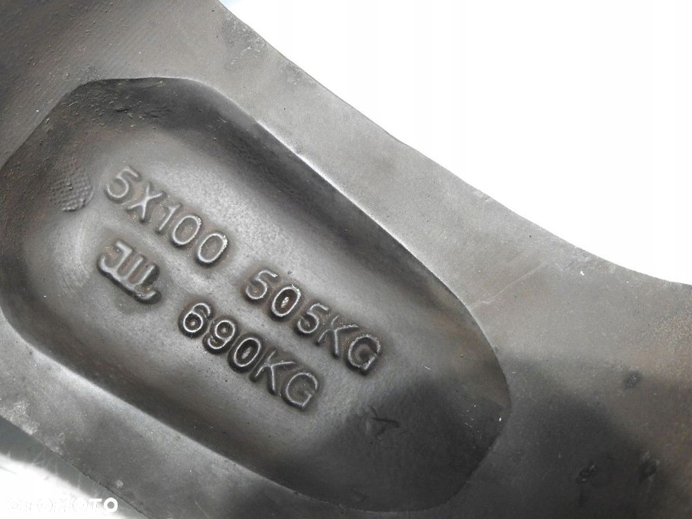 FELGA FELGI ALUMINIOWE 16'' 5X100 TOYOTA COROLLA VERSO II - 5