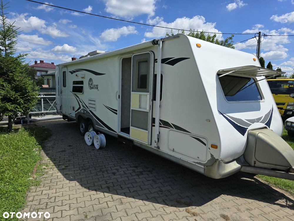 Airstream Forest river Grand Surveyor gs280 Slideout amerykańska przyczepa kempingowa XL mieszkalna dom holenderski całoroczna - 22