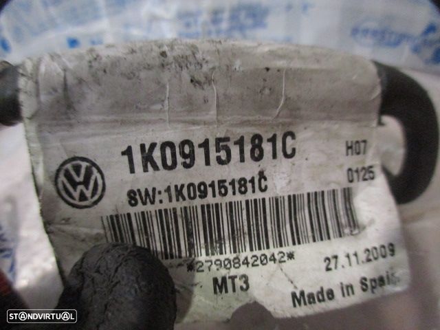 Modulo 1K0915181C AUDI A3 8P SPORTBACK 2010 2.0Tdi 140Cv 5P PRETO CABO NEGATIVO (BATERIA) - 3