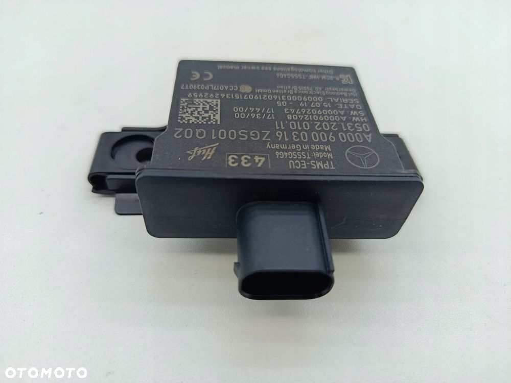 MERCEDES W177 W247 MODUŁ CIŚNIENIA POWIETRZA OPON A0009000316 - 2