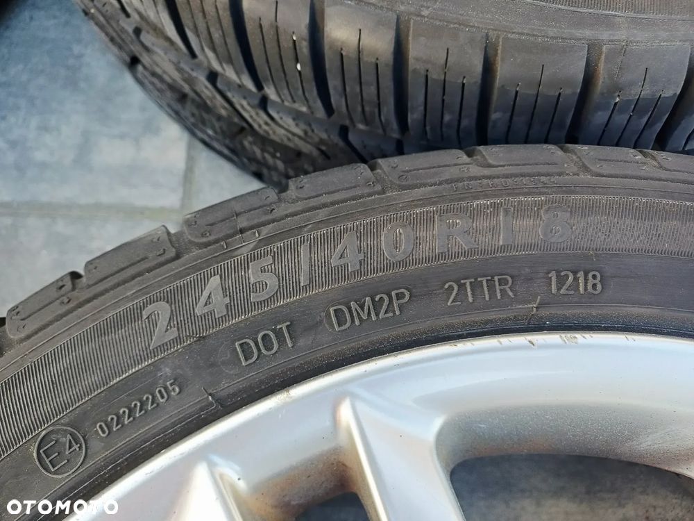FELGI Z OPONAMI KOŁA ALUMINIOWE AUDI A3 R18 5X112 57,1 mm OPONY 2X LATO 2X ZIMA R18 245/40 NR19 - 8