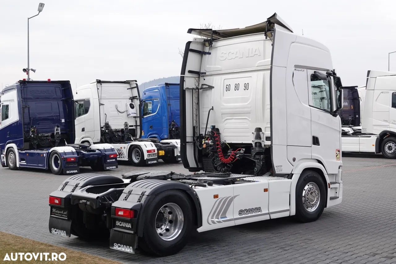 Scania S 450 / RETARDER / I-PARK COOL / HIDRAULICĂ / JANTE ALIE / ANVELOPE 100% / DUPĂ CONTRACTUL DE SERVICE - 7