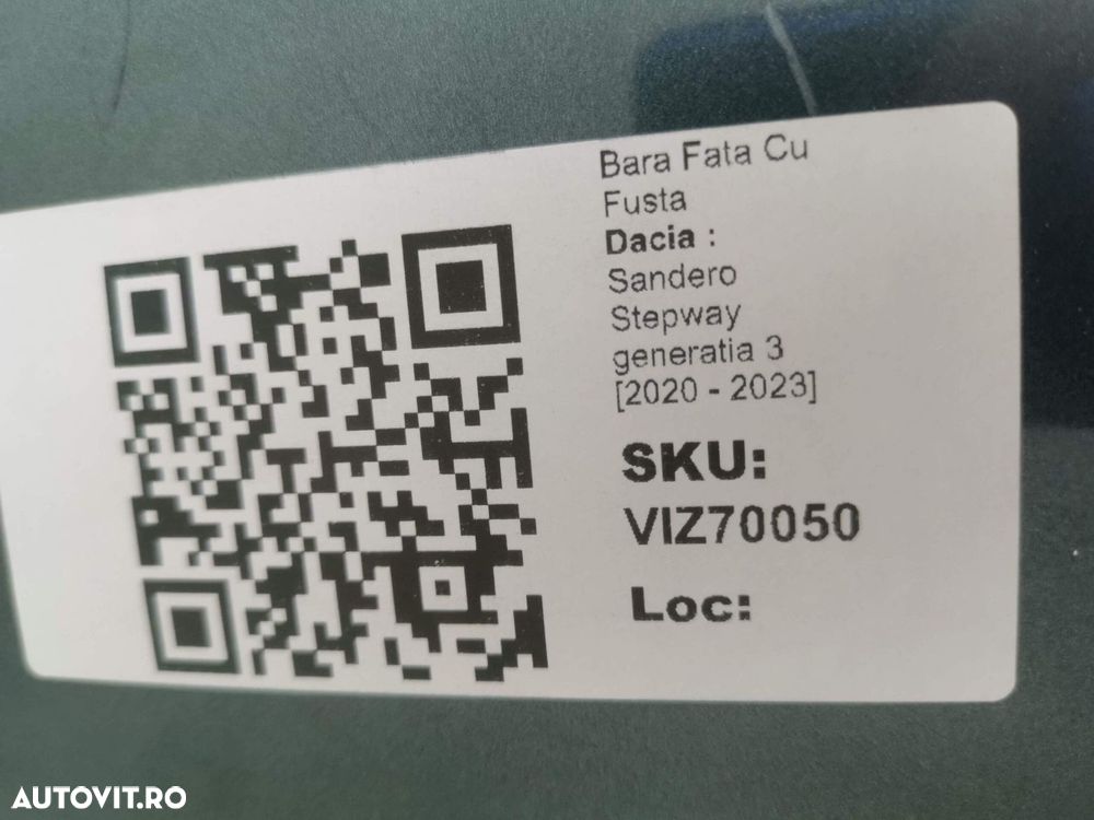 Bara Fata Stepway Cu Fusta Dacia  Sandero Stepway generatia 3 2020 202 - 8
