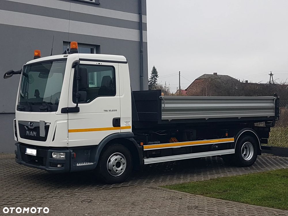 MAN TGL WYWROTKA KIPER HAKOWIEC 12.220 KLIMA 4x2 DO KONTENERÓW - 3