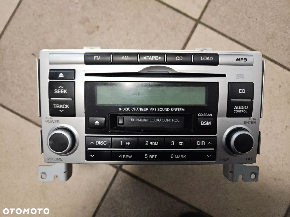 Radio radioodtwarzacz CD Hyundai SANTA FE II 2007r 961002B220 - 1