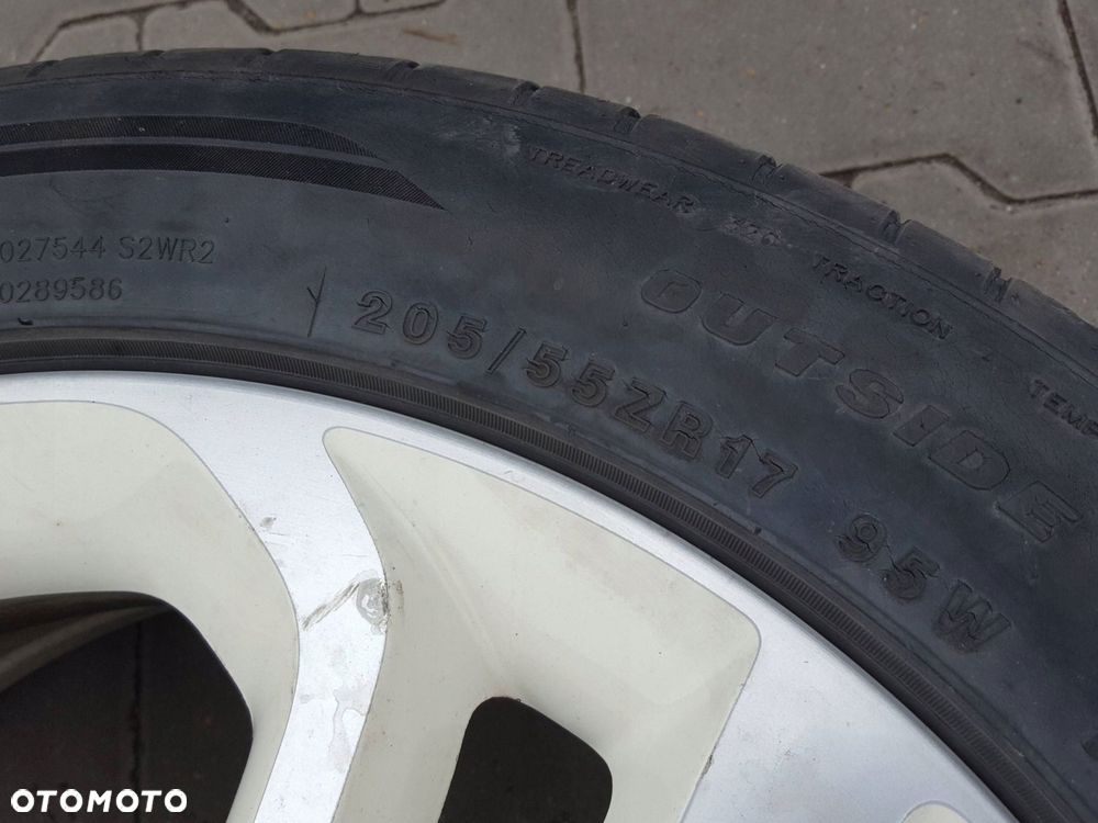 RENAULT CAPTUR I 13-16r FELGA ALUMINIOWA 17 4X100 - 5