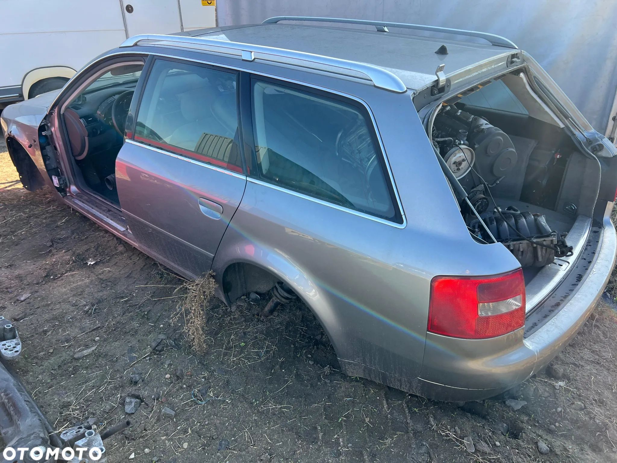 AUDI A6 C5 DRZWI LEWY TYŁ TYLNE AVANT KOMBI - 1