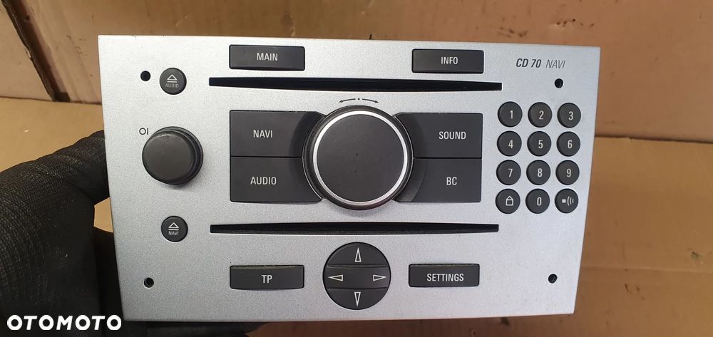 Radio radioodtwarzacz oryginał Opel Meriva A 13188881 - 5