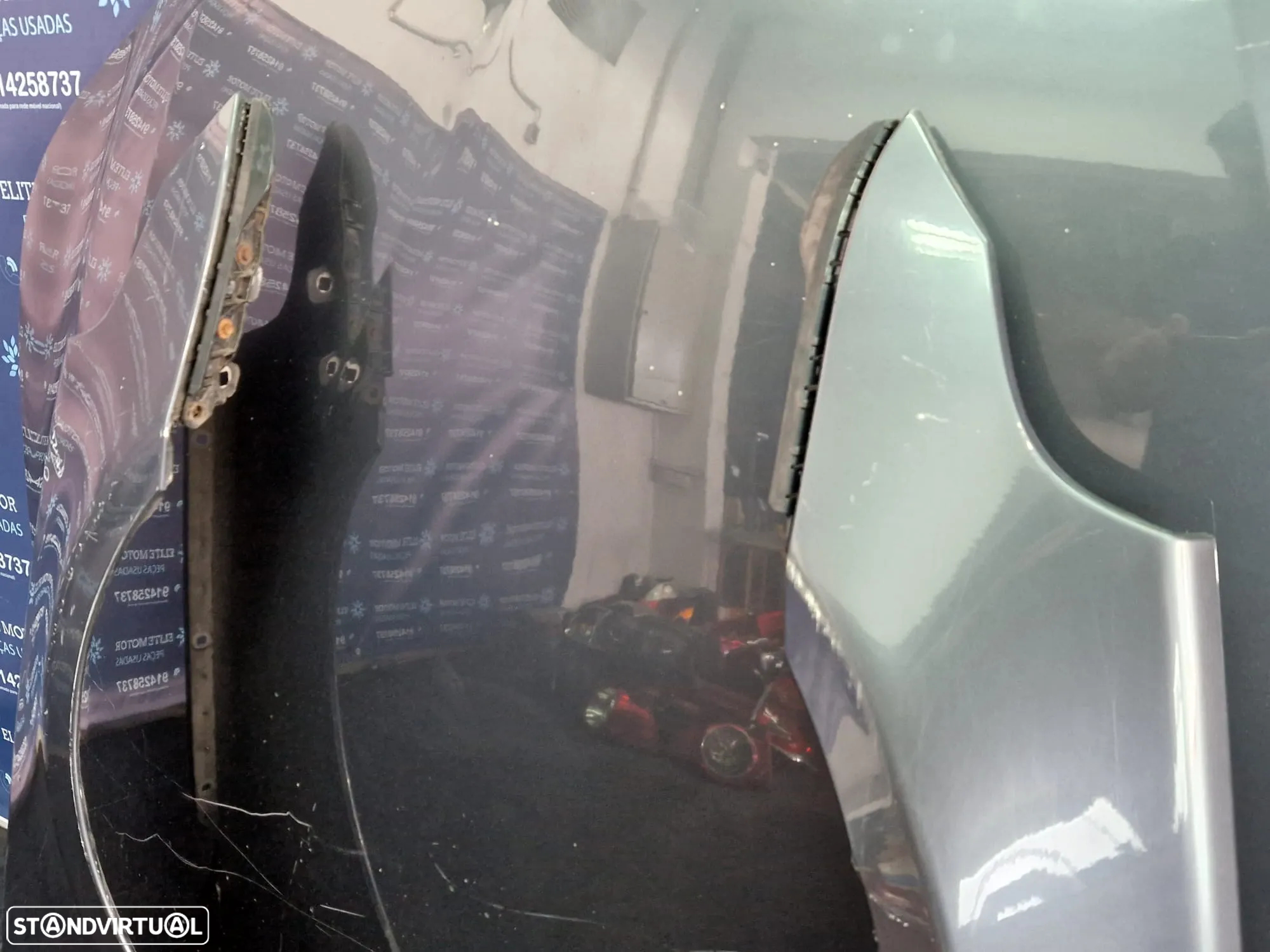 Frente completa usada BMW 520D LCI E60 E61 163CV capot parachoques oticas guardalamas - 13