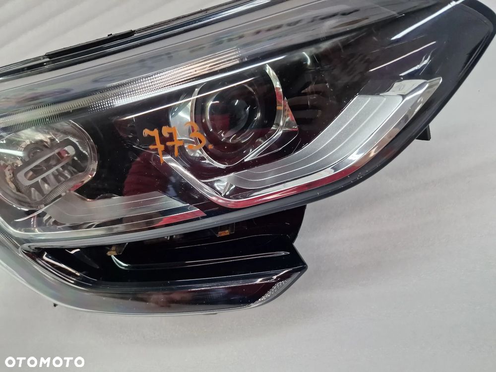 RENAULT MEGANE IV 16- PRAWA LAMPA PRZEDNIA PRZÓD NA H7 + LED , H7+LED , ŁADNA , NR 260108478R , NR AUKCJI LA773 - 7