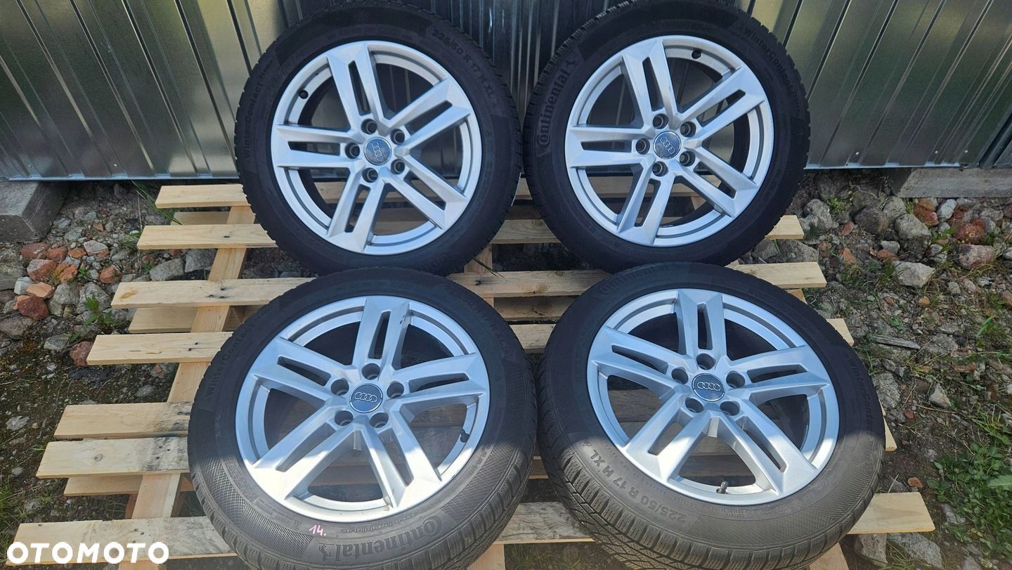 FELGI AUDI A4 B9 8W0601025P 17" 7J ET42 OPONY 225/50/17 2021 rok 6MM - 1