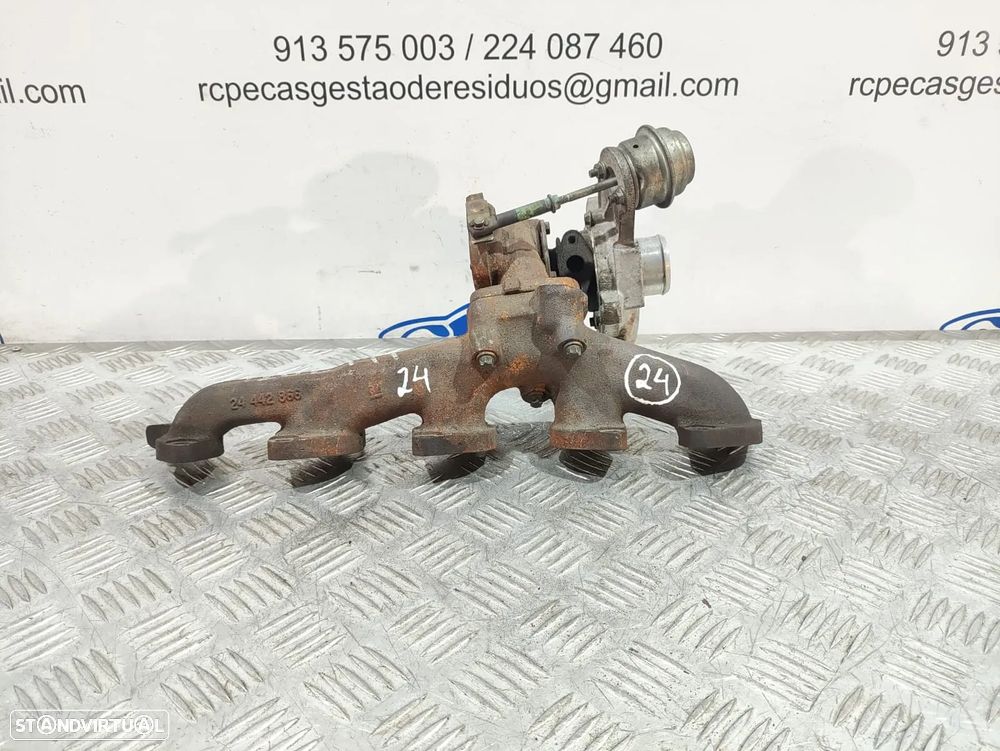 Turbo Compressor Garrett Opel GM 7088872 24461825 2.0DTI 101cv Y20DTH - 6