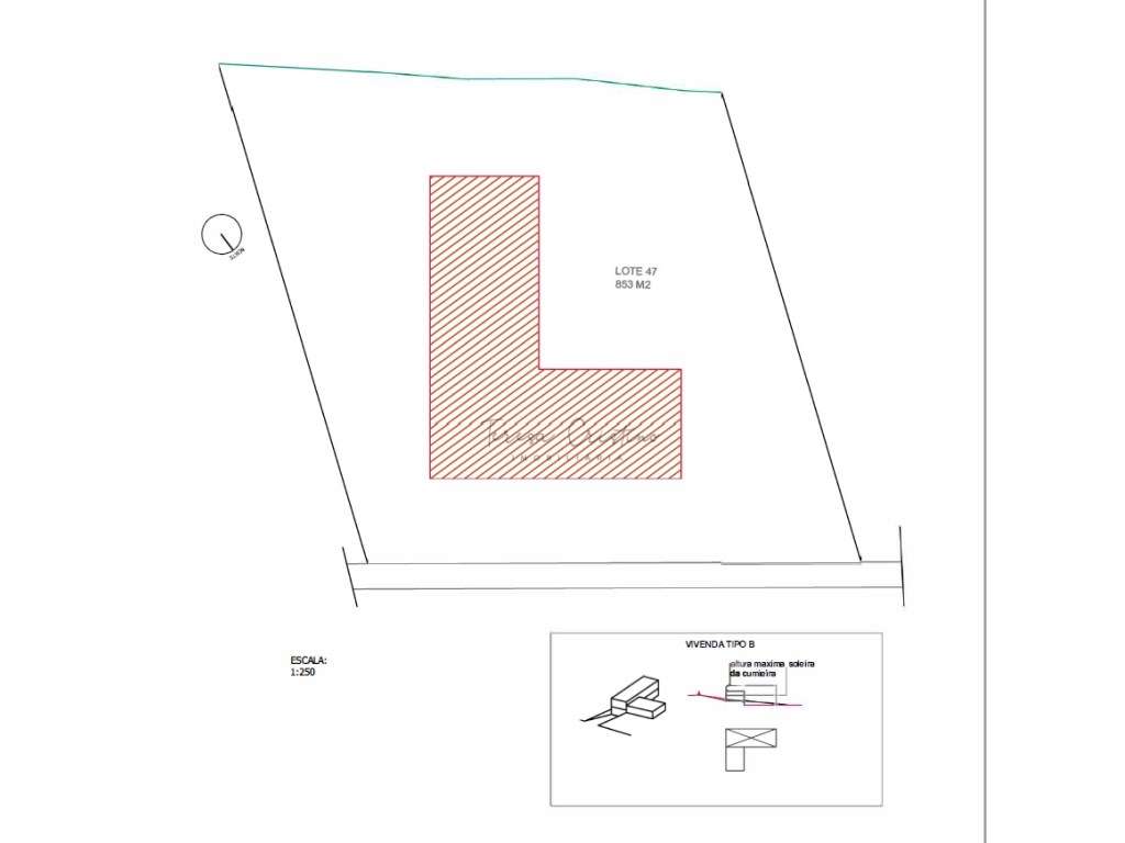 Lote com 853 m² | Campo de Golfe, Ponte de Lima - Grande imagem: 3/5