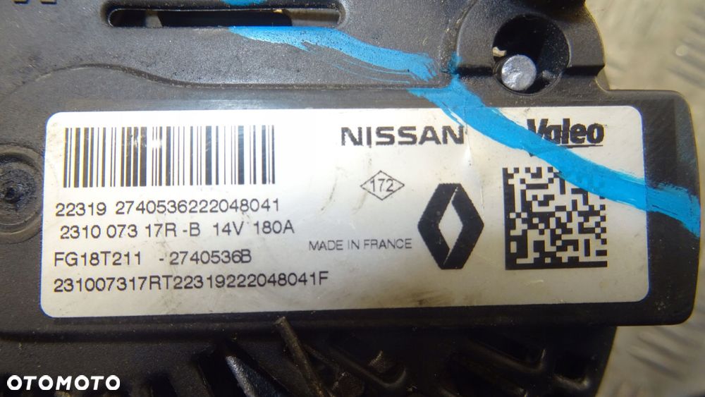 alternator master iv iii 2.3 dci 231007317r - 6