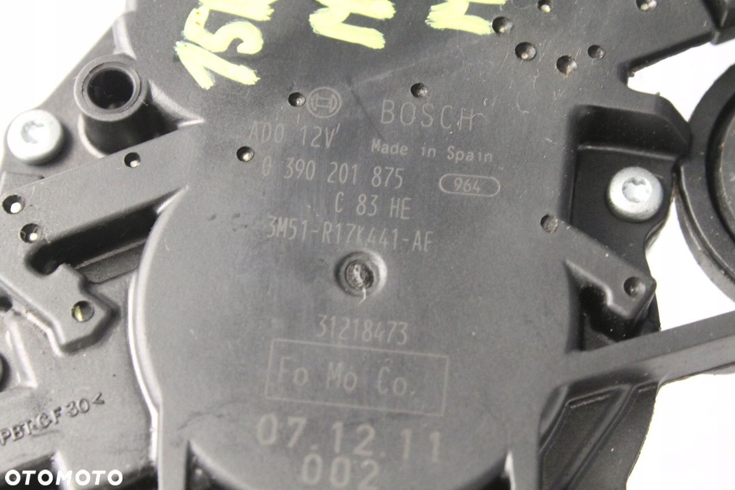 FORD MONDEO MK4 HB SILNIK SILNICZEK WYCIERACZKI TYŁ TYLNY KLAPY 0390201875 - 4
