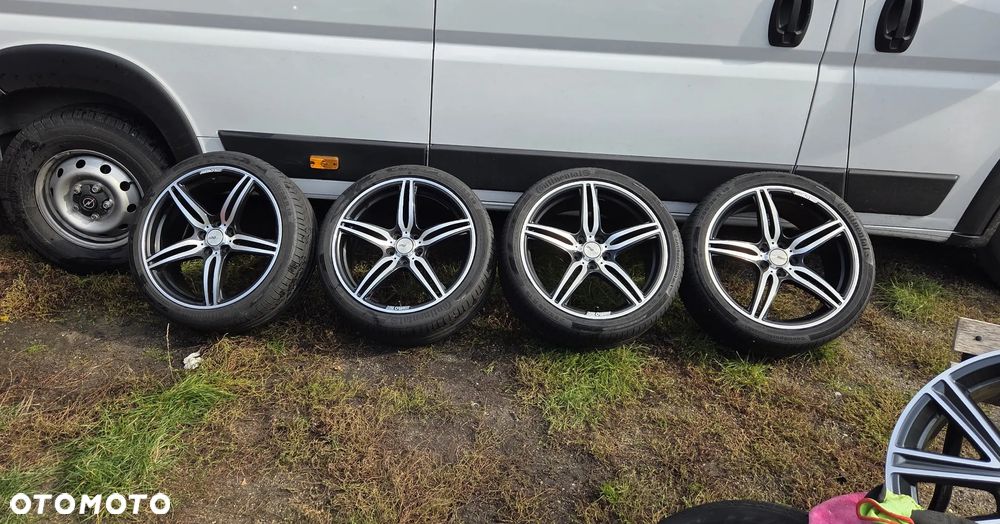 Koła letnie Felgi aluminiowe Motec MCT4-8519 19 Cali 8.5Jx19H2 5x112 ET 45 57,1 255/35R19 96Y Dot 4822 2022 Rok Continental ContiSportContact 5P - 3