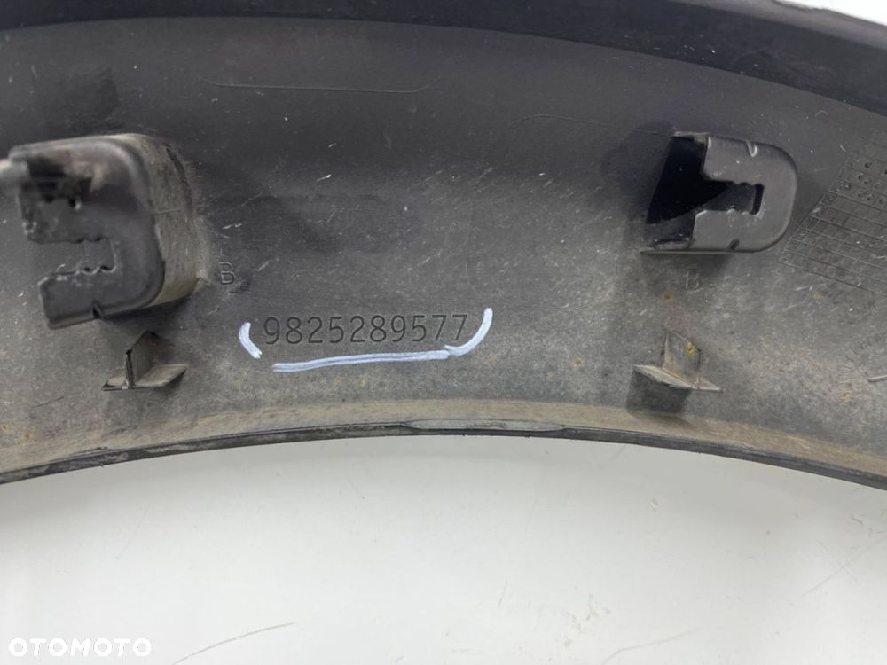 Listwa Peugeot 3008 II lewy tylny rant nadkola błotnika zderzaka nakładka 16r.- 9825289577 - 13