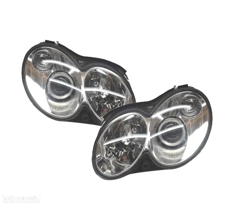 FARÓIS OPTICAS XENON W209 CLK 03-09 - 1