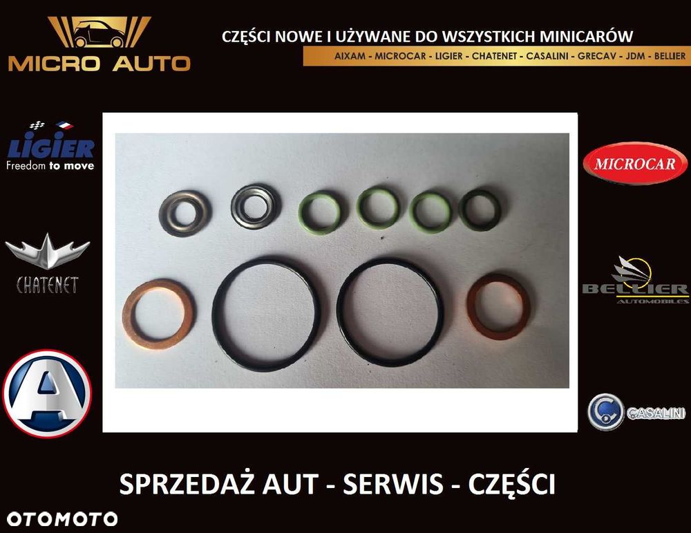 Podkładka pod wtrysk oring Lombardini Focs Microcar MC1 MC2 649