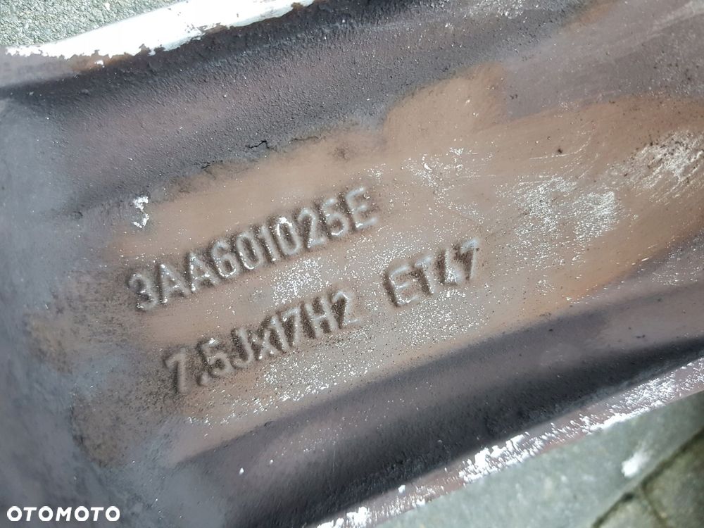 VW PASSAT B7 10-14r PASSAT CC FELGA ALUMINIOWA 17 5X112 3AA601025E - 6