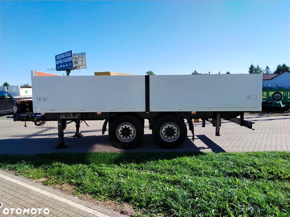 Ackermann Przyczepa tandem budowlanka budowlany stan idealny 2013r - 12