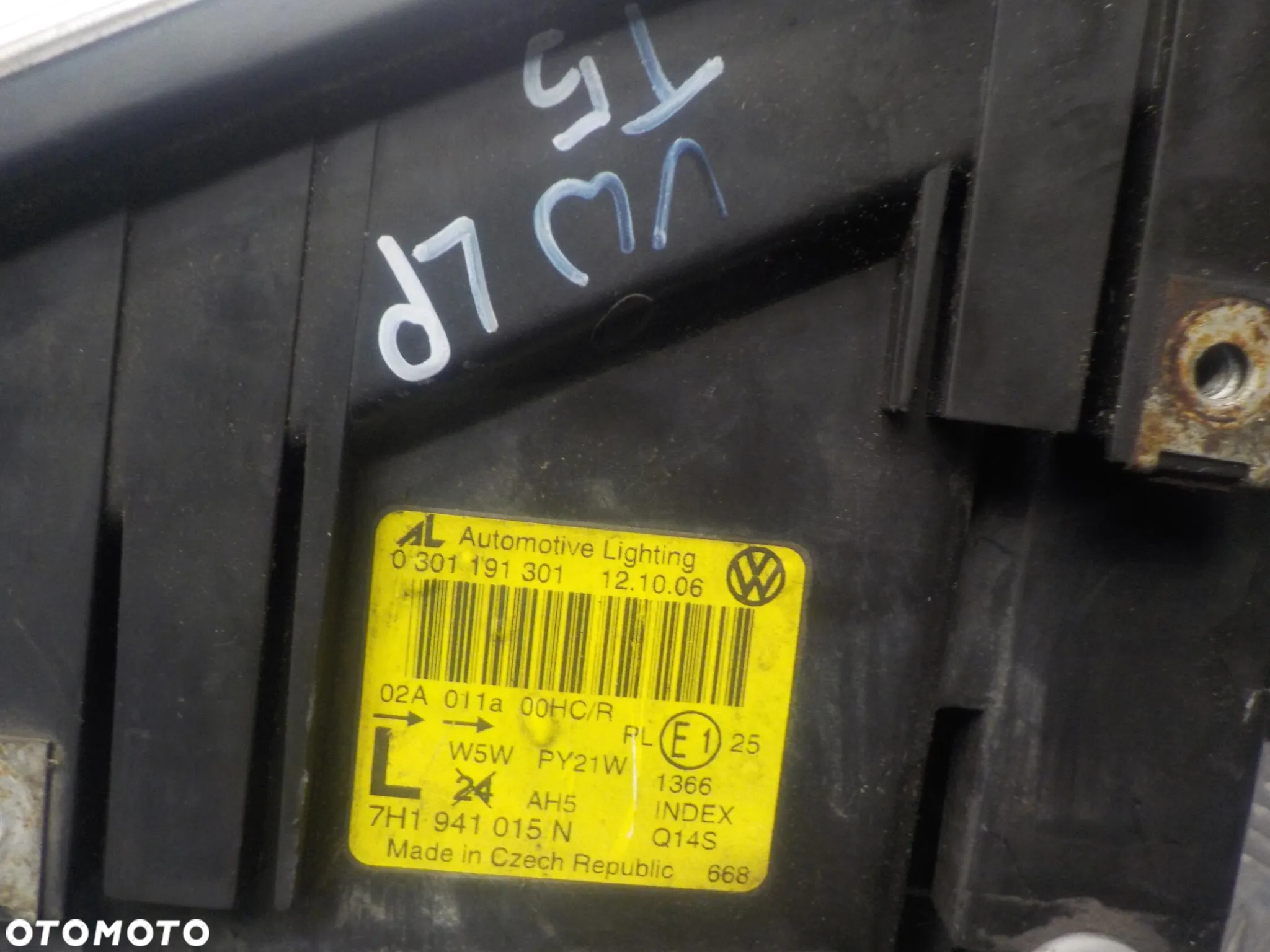 VOLKSWAGEN T5 LAMPA LEWY LUB PRAWY PRZÓD EUROPA - 7