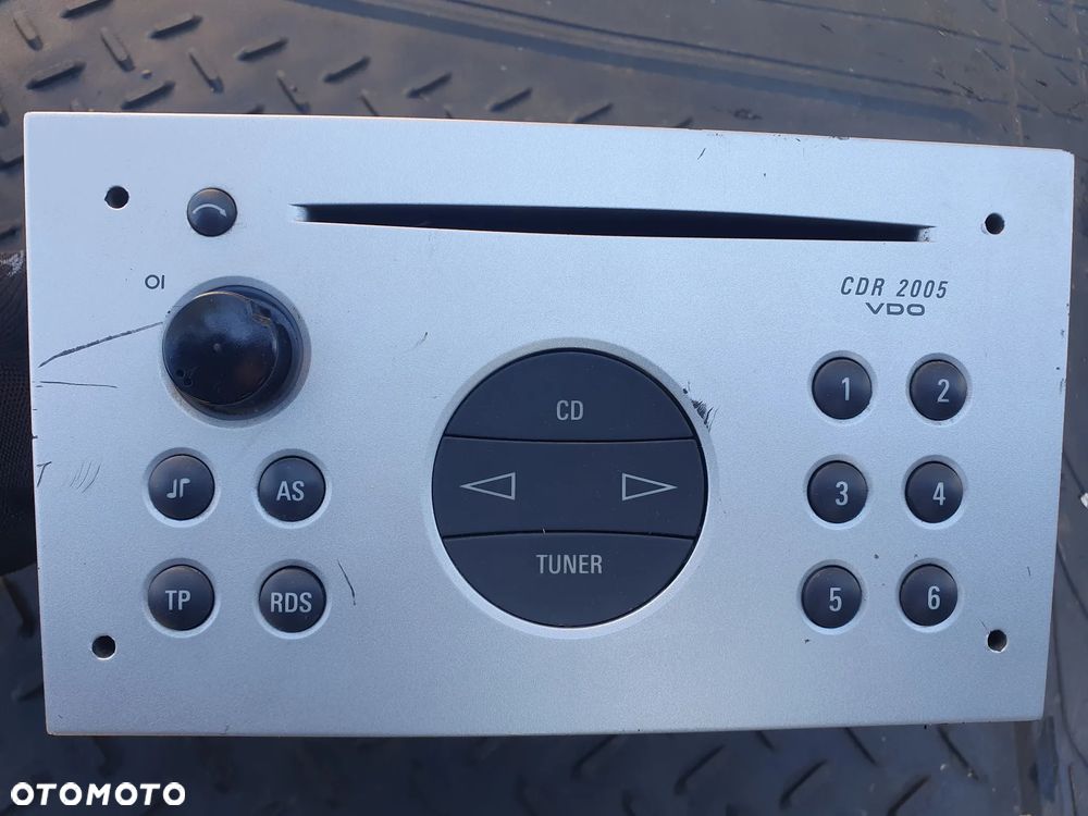 OPEL VECTRA C SIGNUM RADIO FABRYCZNE RADIOODTWARZACZ CD CDR2005 - 2