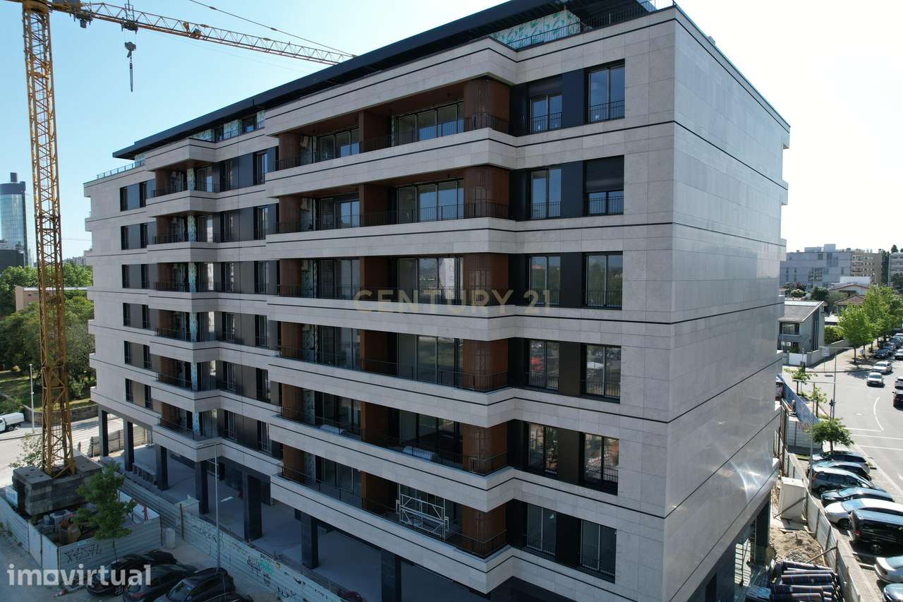Apartamento T3 no Empreendimento O2 Maia | Espaço, Elegância e Confort - Grande imagem: 4/27