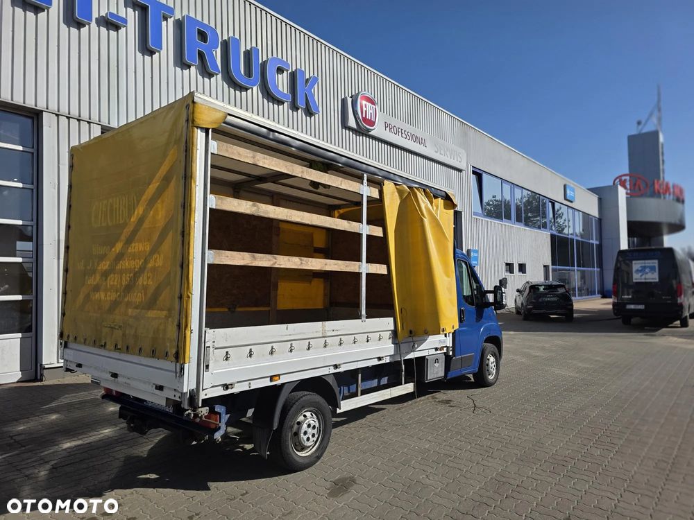 Fiat Ducato Krajowy Silnik 2,3 bez adblue! Skrzynia z Plandeka Firanka - 3