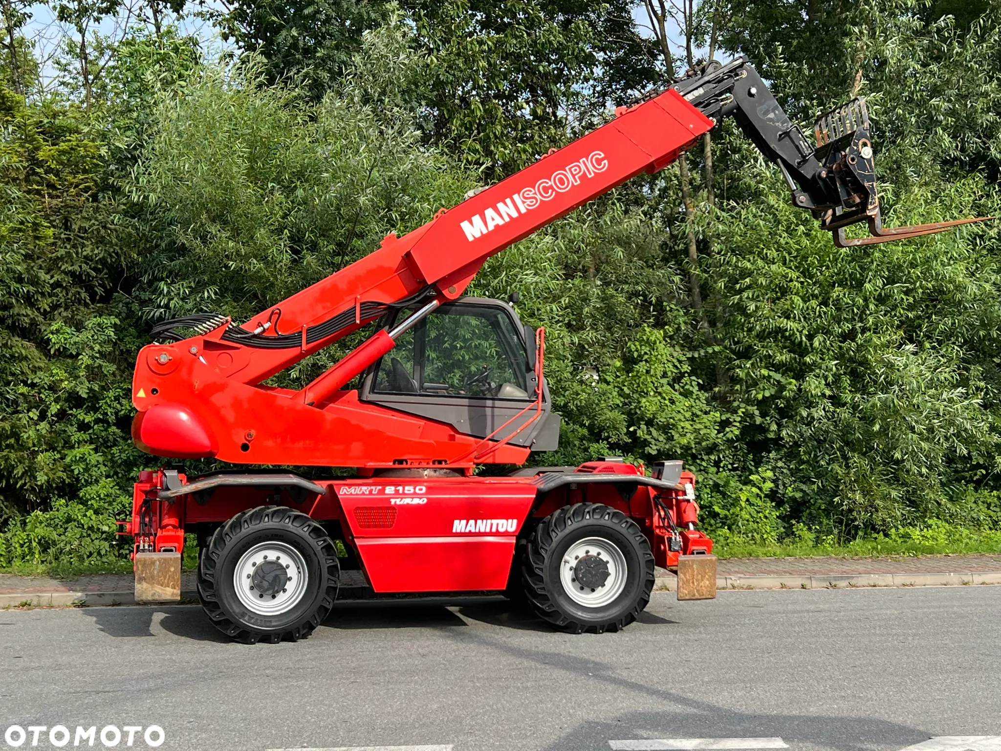 Manitou ŁADOWARKA TELESKOPOWA MANITOU MRT 2150 STAN IDEALNY - 12