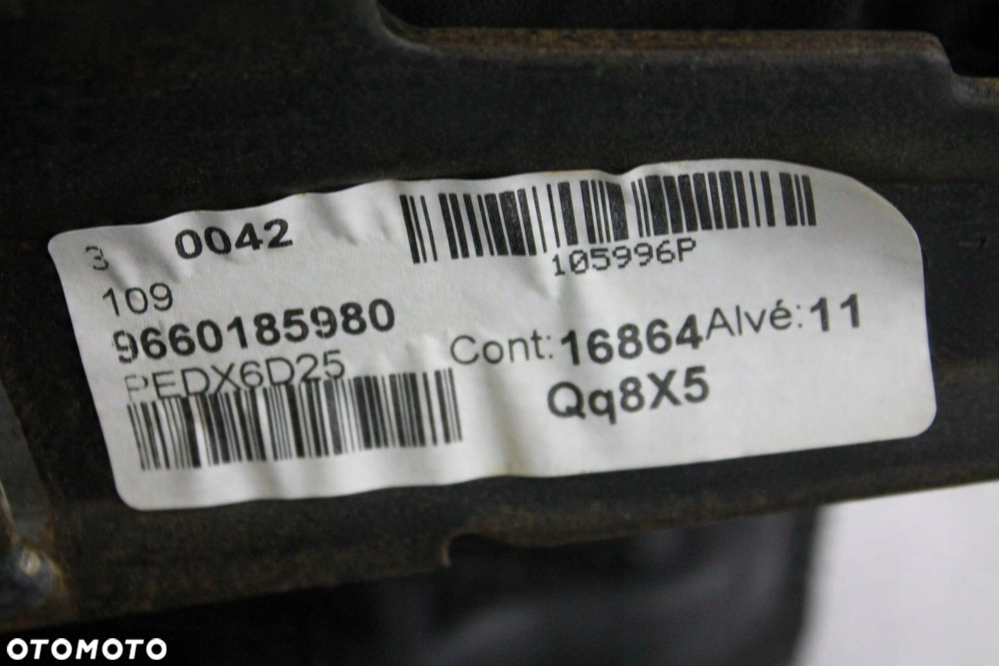 PEDAŁY GAZ HAMULEC MANUAL CITROEN C6 05-12 EU - 4