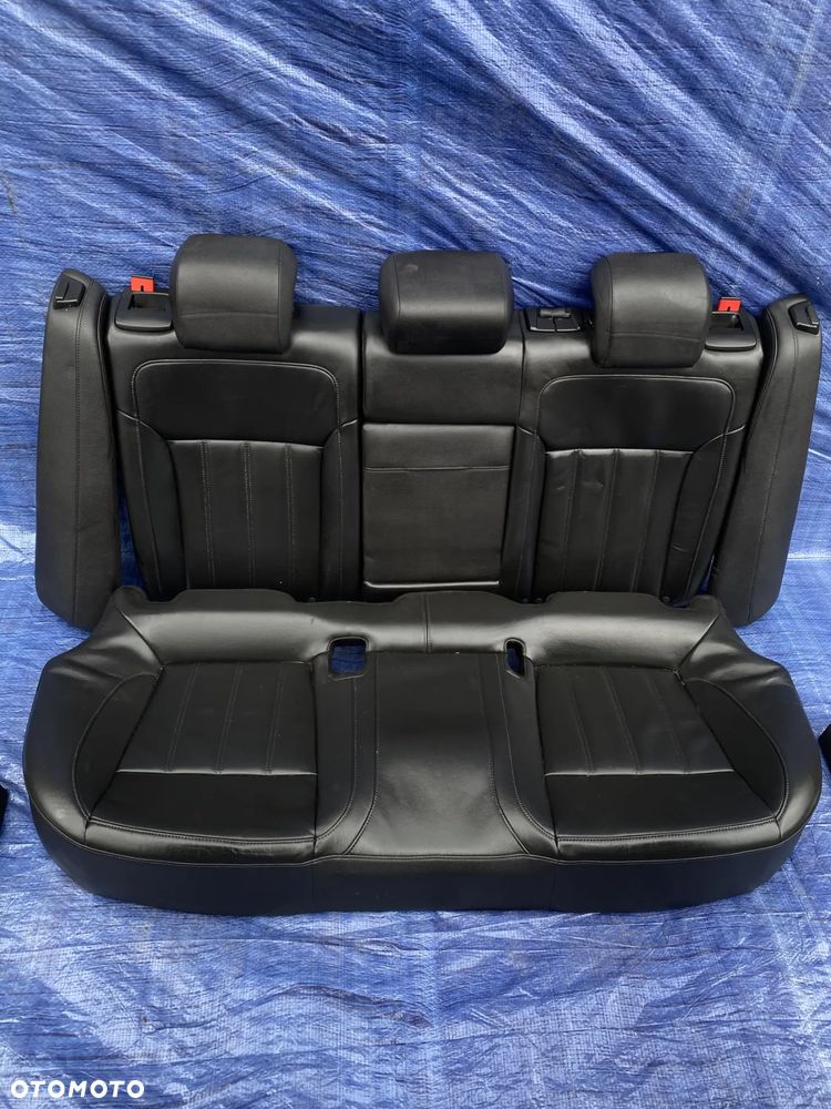 FOTEL FOTELE KANAPA BOCZKI PODŁOKIETNIK TUNEL WNĘTRZE KOMPLET CZARNE SKÓRY ELEKTRYKA PAMIĘĆ OPEL INSIGNIA A SEDAN HATCHBACK KOMBI 2009-  EUROPA - 8
