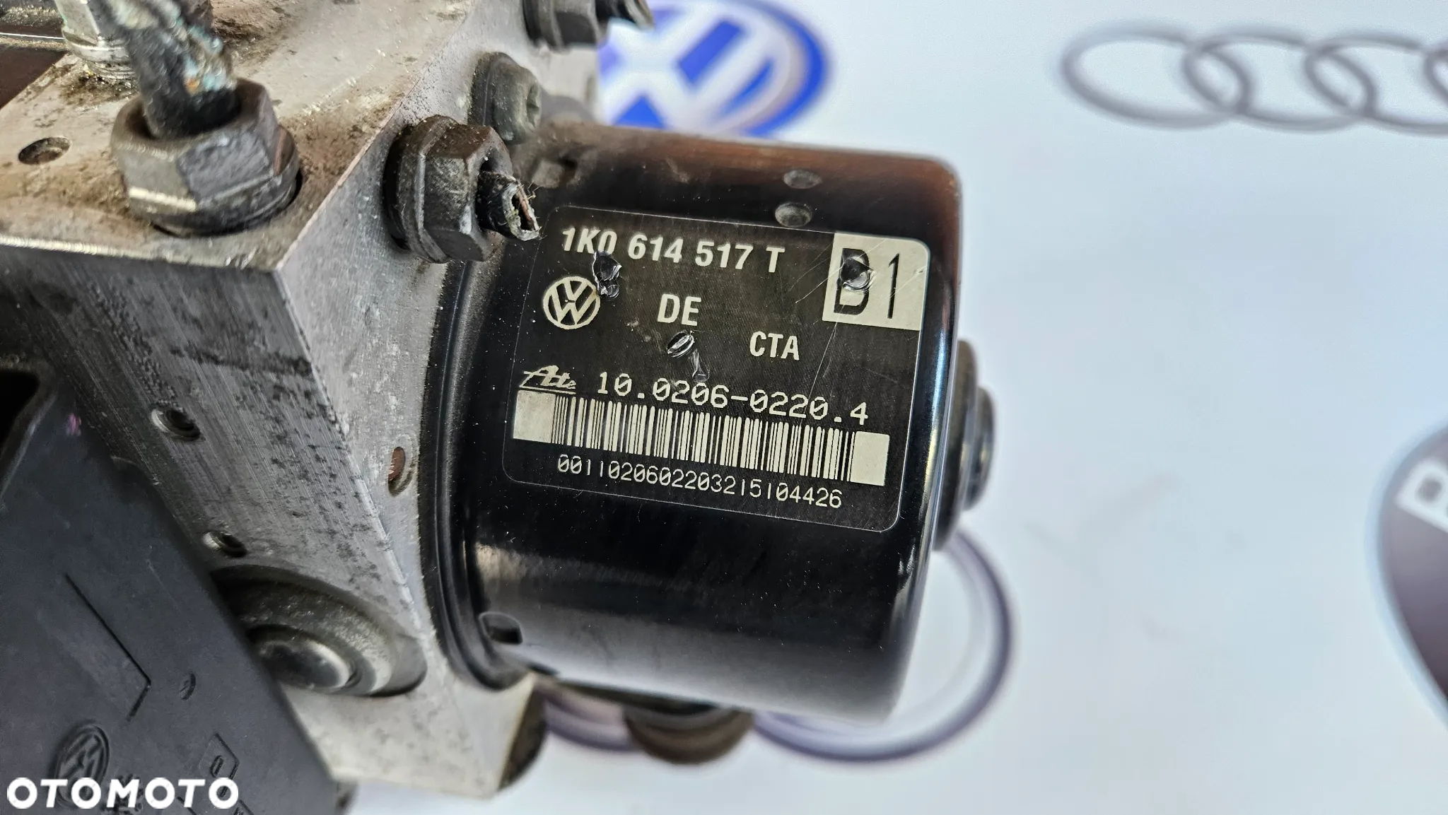 Audi A3 8P Pompa hamulcowa ABS Sterownik pompy 1K0907379AA 1K0614517T - 4
