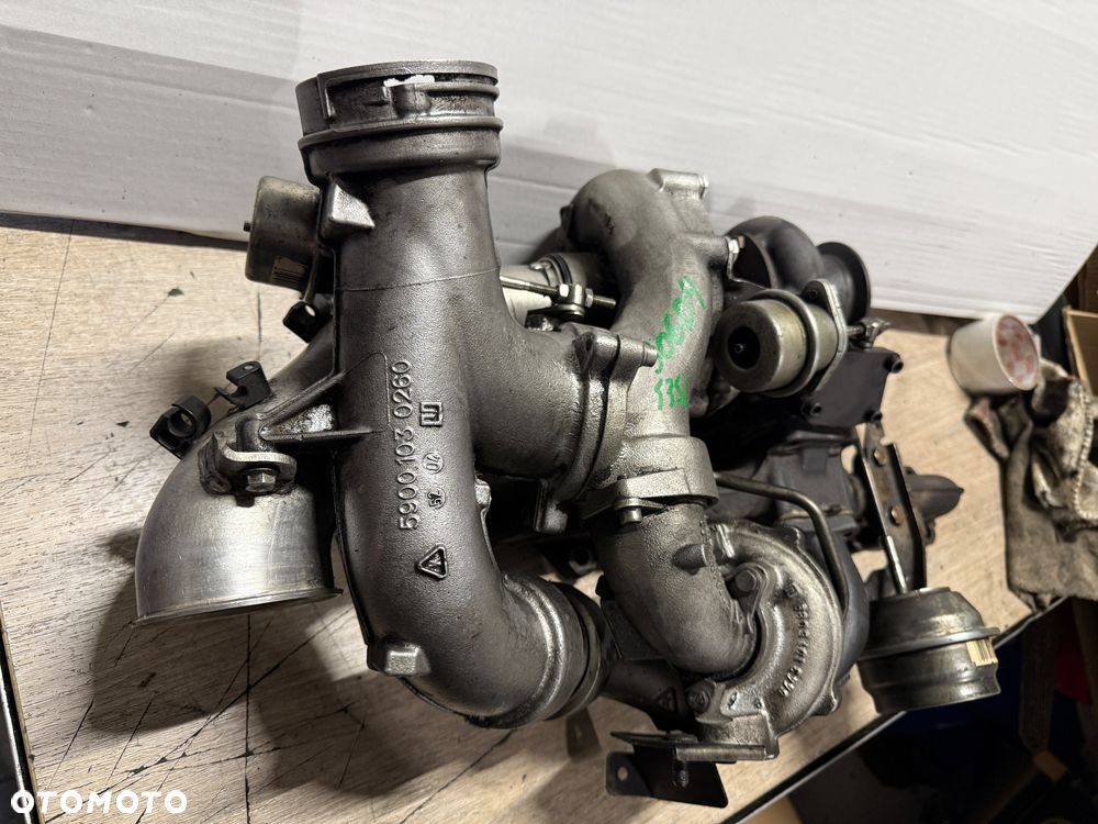 Turbosprężarki turbo 535d e60 272KM na podciśnienie kompletny zespół - 3