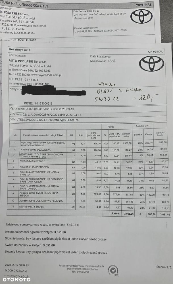 Toyota Land Cruiser 3.0 D X Platinium - 39