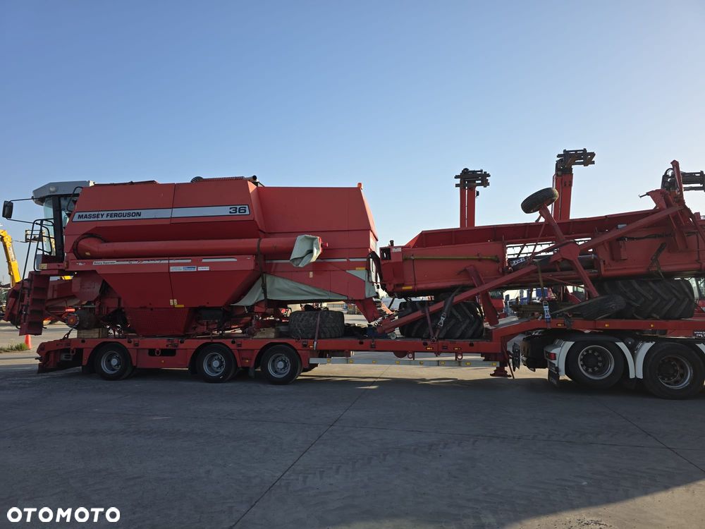 Massey Ferguson MF 36 Claas New Holland P600 - 4