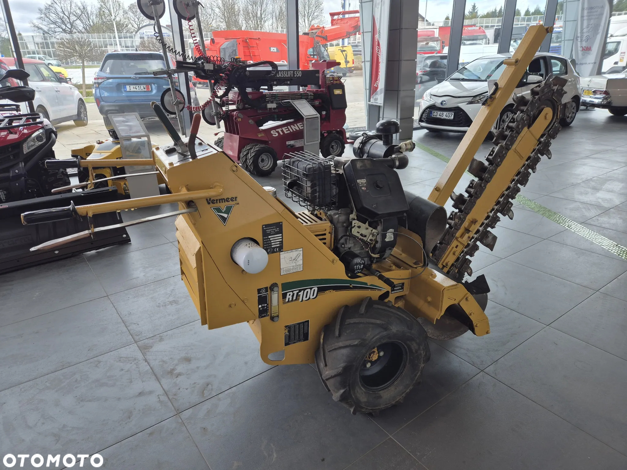 Vermeer RT 100 / PIŁA DO ROWÓW / MINI KOPARKA ŁANCUCHOWA / IDEALNY POD KABLE LUB RURY / SWIEZY SERWIS / NISKIE MTH! - 13
