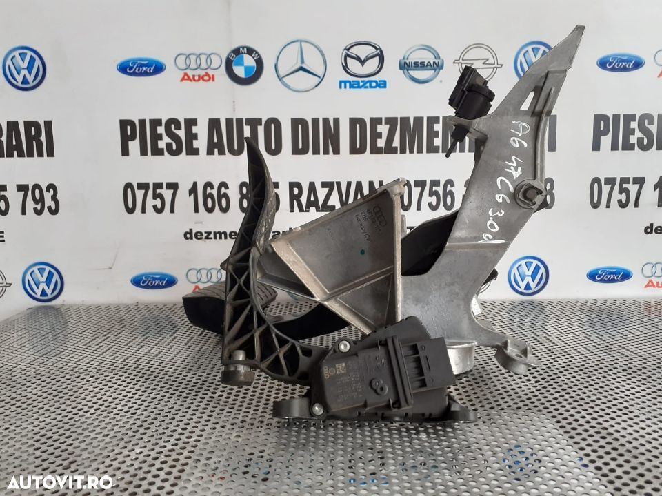 Pod Pedalier Pedala Frana Acceleratie Audi A6 4F C6 Automat Volan Stanga - 2