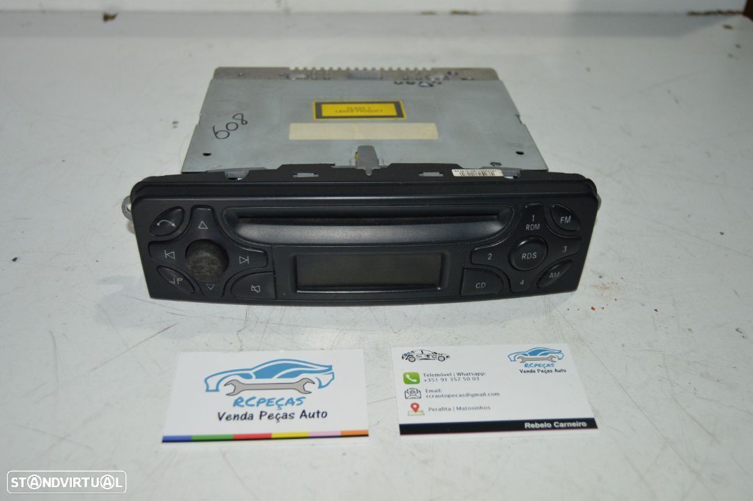 RADIO AUTORADIO CD SOM COMANDOS CONTROLO A2038202286 MERCEDES BENZ CLASS C W203 220 CDI 150CV - 1
