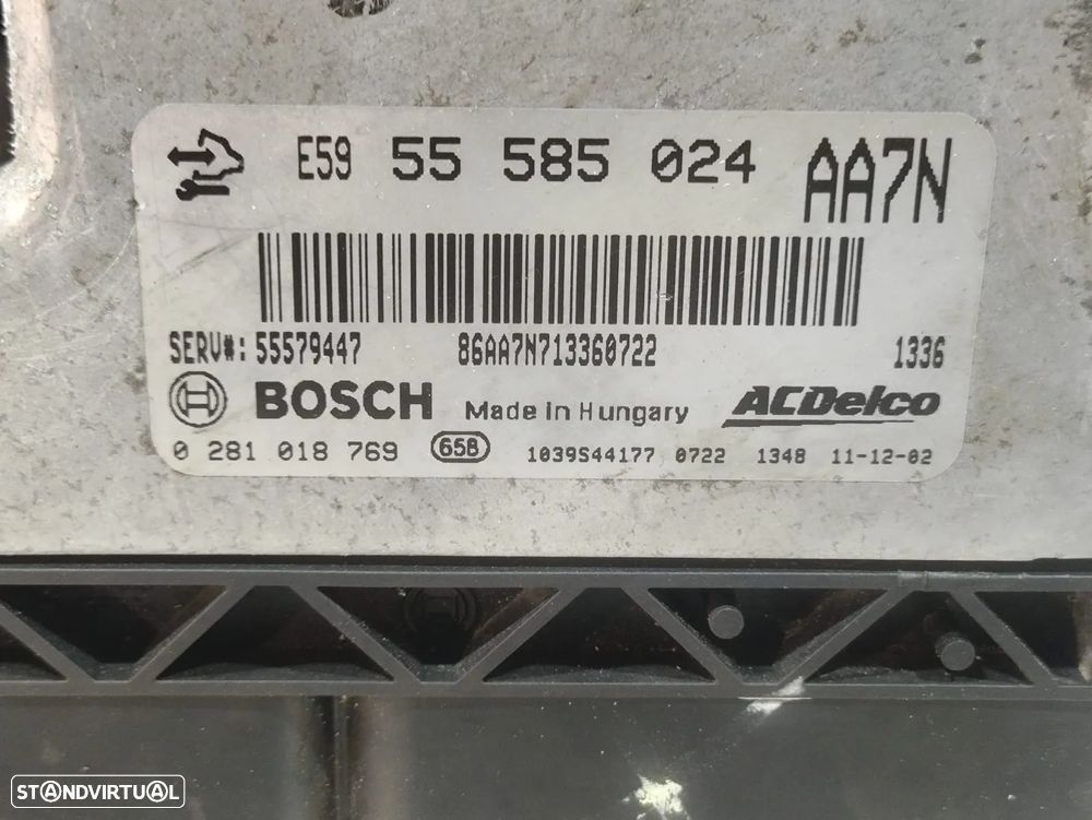 CENTRALINA MOTOR OPEL INSIGNIA A 2.0CDTI - 2