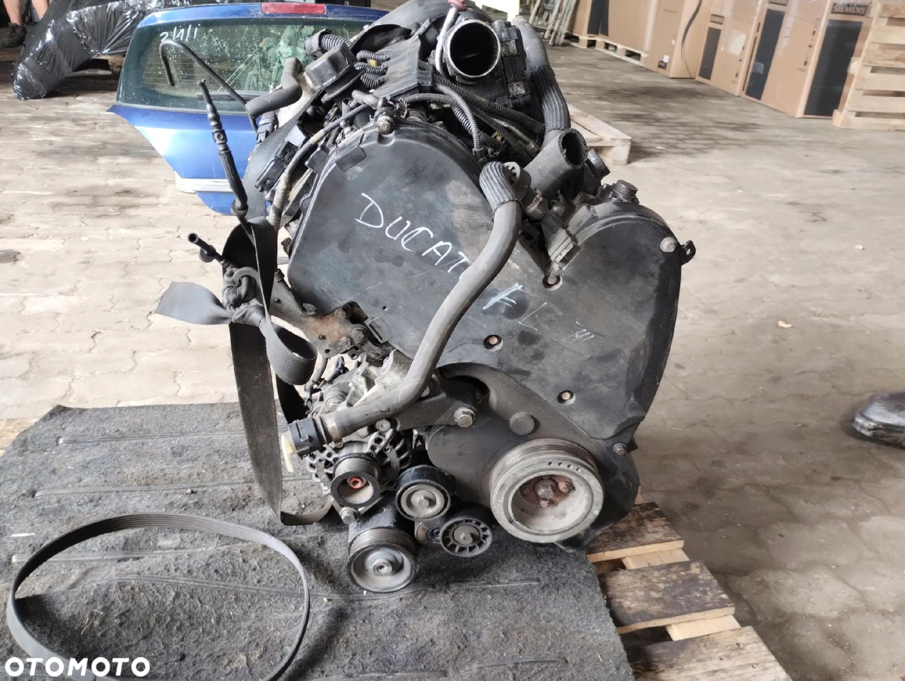 Fiat Ducato Boxer 2.3 Jtd D Silnik Kompletny Osprzęt Wtryski F1Ae3481D - 5