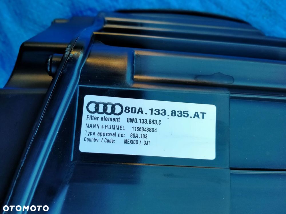 AUDI Q5 80A LIFT 80A133835AT OBUDOWA FILTRA POWIETRZA ORYGINAŁ - 3